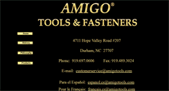 Desktop Screenshot of amigotools.com